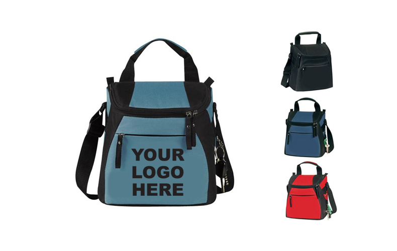 12 Pak Cooler w/ Front Zipper Pocket Rear Mesh Pocket, Key Ring 12 Pak Cooler w/ Front Zipper Pocket Rear Mesh Pocket, Key Ring